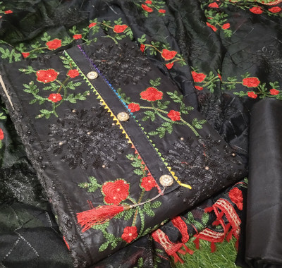Palsana Pure Cotton Self Design Salwar Suit Material