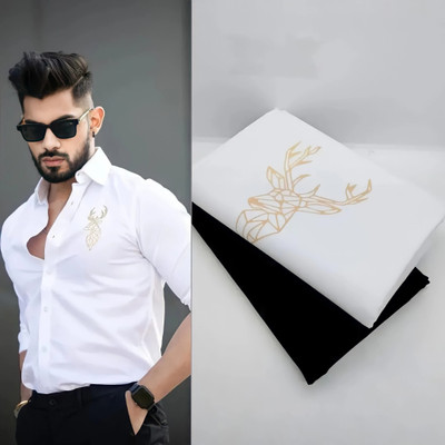 NILKHANTHFABRIC Polycotton Printed Shirt & Trouser Fabric