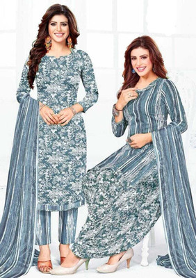 shyam enterprises Crepe Printed Salwar Suit Material