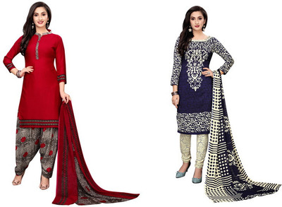 Caoimhe Crepe Paisley Salwar Suit Material