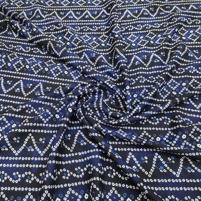 vriti fashion Crepe Printed Kurta Fabric