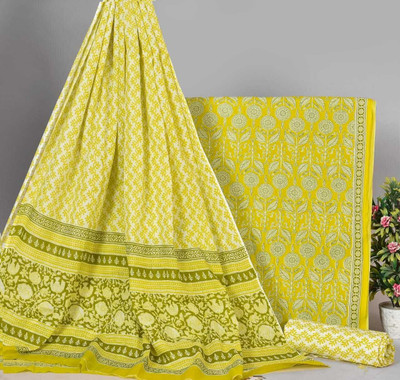 Hastkala Pure Cotton Printed Salwar Suit Material