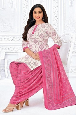 shyam enterprises Crepe Printed Salwar Suit Material