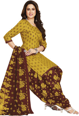 SHREE JEENMATA COLLECTION Printed Kurta, Patiala & Dupatta Set