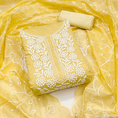 Fasdest Modal Embroidered Salwar Suit Material