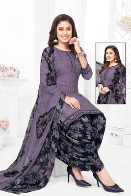 shyam enterprises Crepe Printed Salwar Suit Material