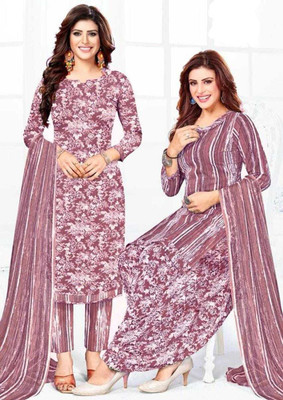 shyam enterprises Crepe Printed Salwar Suit Material