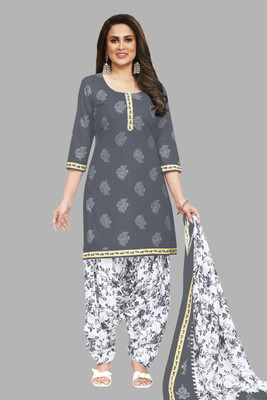 SHREE JEENMATA COLLECTION Printed Kurta, Patiala & Dupatta Set
