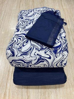 universe creation Cotton Blend Printed Salwar and Dupatta Material