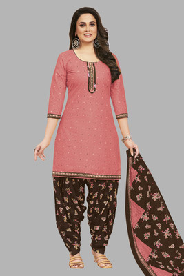SHREE JEENMATA COLLECTION Printed Kurta, Patiala & Dupatta Set