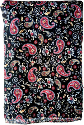 KurtiKo Crepe Floral Print Gown/Anarkali Kurta & Bottom Material