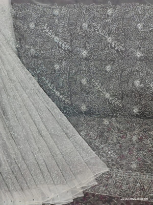Nasimdress Net/Lace Embroidered Multi-purpose Fabric