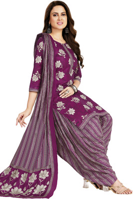 SHREE JEENMATA COLLECTION Printed Kurta, Patiala & Dupatta Set