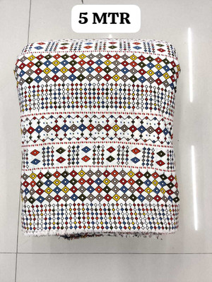 HIGHLANDINGENTERPRISE Crepe Printed Kurta Fabric