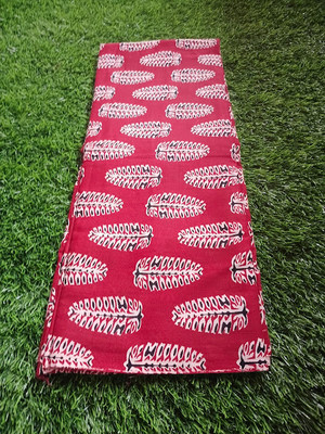 Kuthampully Pure Cotton Printed Kurta Fabric