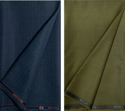 KUNDAN SULZ GWALIOR Polycotton Solid Shirt & Trouser Fabric