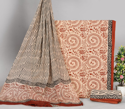 Hastkala Pure Cotton Printed Salwar Suit Material