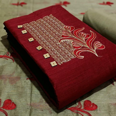 Krishani Creation Pure Cotton Self Design Salwar Suit Material