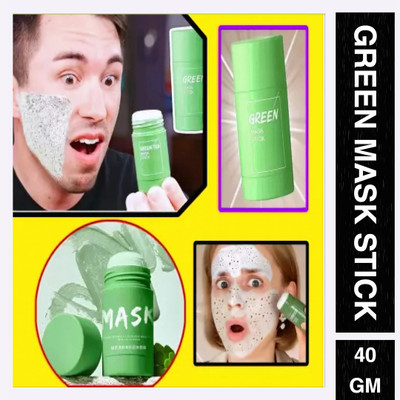 zukrave Green Sticks Face Shaping Mask Removing Blackhead face mask Face Shaping Mask(40 g)