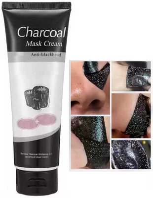 OLETSUN Charcoal Purifying Face Pack Glowing Skin for Normal to Oily Skin(130 g)
