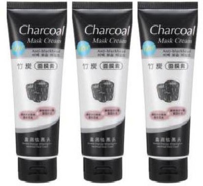 CHARCOAL Face Mask Anti Blackhead Pack of 3(390 g)