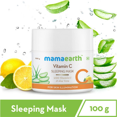 Mamaearth Vitamin C Sleeping Mask, For Women, for Skin Illumination - 100 g(100 g)