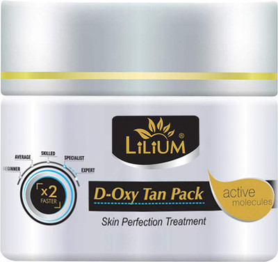 LILIUM D-OXY Tan Face Pack for Glowing Skin(40 g)