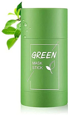 Love Kart Green Tea Solid Clay Stick Mask Blackhead Remover for Smoothening,Cleansing(40 g)