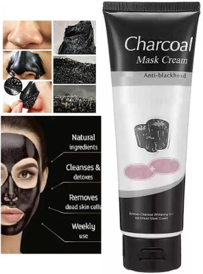 OLETSUN CHARCOAL MASK PEEL OFF FOR FLAWLESS FACE(130 g)