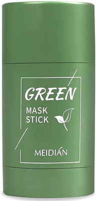 Iconic London Green Tea Purifying Clay Stick Mask, Green Tea Cleansing Mask Blackhead Remover(40 g)