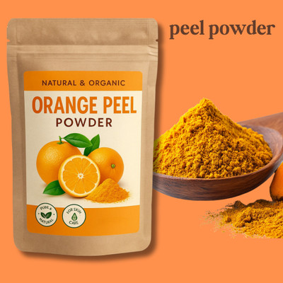 ShakalyaVeda Pure Orange Peel Powder 100gm – Herbal Skin Brightening & Oil Control(100 g)