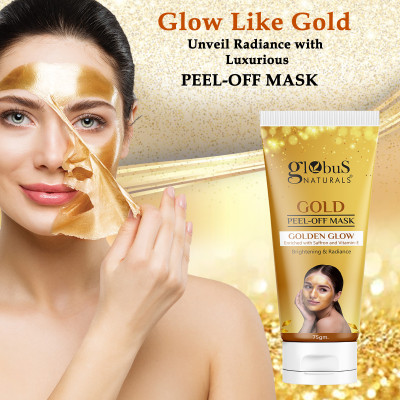 Globus Naturals Gold Peel Off Mask |(75 g)