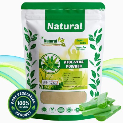 Natural Health and Herbal Products Aloe Vera Powder Herbal Infusions - Face Pack Skin Care Brightening Eating Hair(100 g)