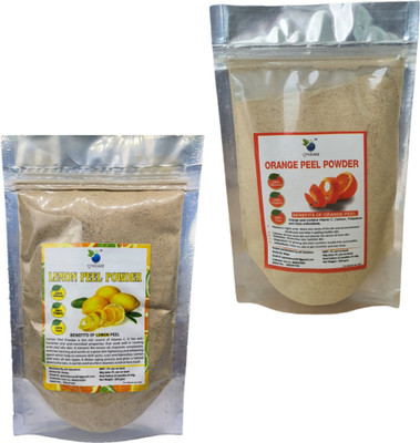 QYKKARE Lemon Peel and Orange Peel Powder for Facefor Glowing Skin(2 g)