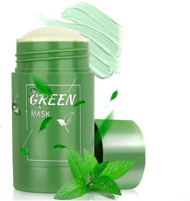 Luipui Green Tea Mud Mask Stick For All Skin Tone Face Shaping Mask PACK OF 1(40 g)