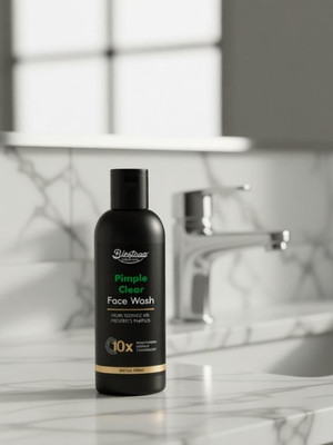 blestaaa essentialss PIMPAL CARE Charcoal Facewash for Deep Detox,Reduce BSLS&Paraben Free Men & Women All Skin Types Face Wash(100 ml)