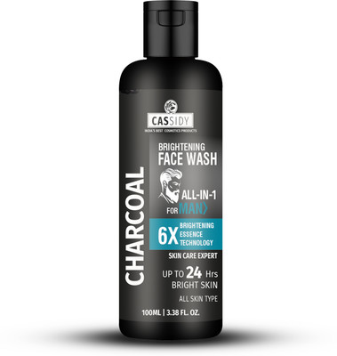 Cassidy Cassidy Charcoal Facewash Men & Women All Skin Types Face Wash(100 g)