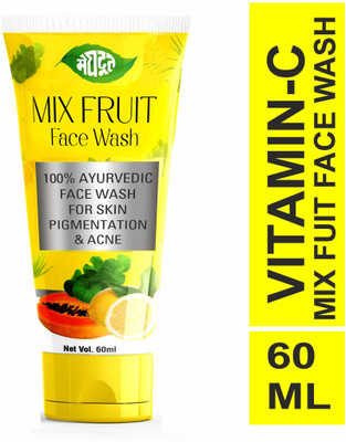 MEGHDOOT Mix Fruit Antiseptic Cleanser for Skin Pigmentation-(1x60ml) Men & Women All Skin Types Face Wash(60 ml)