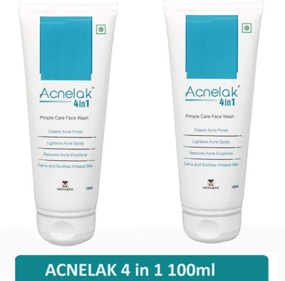 Acnelak Pimple Care 4in1 2x100ml Face Wash(200 g)