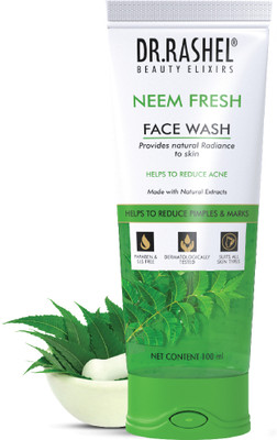 DR.RASHEL NEEM FRESH FACE WASH HELPS TO REDUCE PIMPLE & MARKS PARABEN FREE (100 ML) Face Wash(100 ml)