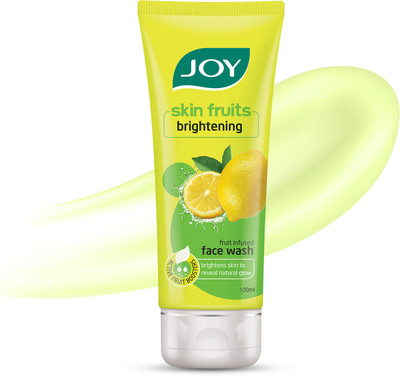 Joy Skin Fruits Lemon Brightening  For Oily Skin with Vitamin C Face Wash(100 ml)
