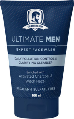 THE BEARD STORY Ultimate Expert Deep Cleansing , Activated Charcoal, For Oily Skin Face Wash(100 g)