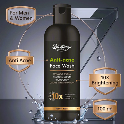 blestaaa essentialss Anti Pimple with Salicylic Acid nd Herba Repair FOR MEN AND WOMEN| Men All Skin Types Face Wash(100 ml)