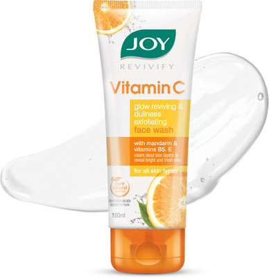 Joy Vitamin C Bright Glow  For Oily & Acne Prone Skin Face Wash(100 ml)