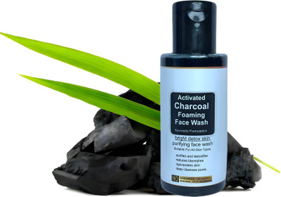 Glamezone Charcoal Foaming Face wash for Dirt Removal & Brightening | Pollution & Oil Control Face Wash(100 ml)