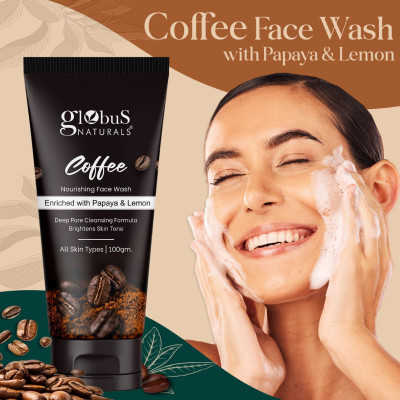 Globus Naturals Coffee For All Skin Types Face Wash(100 g)