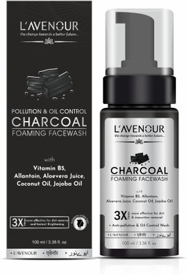 L'avenour Charcoal Foaming Facewash Face Wash(100 ml)