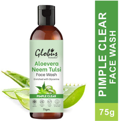 Globus Remedies Neem Enriched With & Oil Control Formula, 75gm Face Wash(75 g)