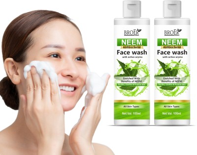 BROER Anti Acne & Pimple Neem Face Wash(200 ml)