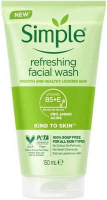 Simple Kind To Skin Refreshing Facial Wash Gel 150ml Face Wash(150 g)